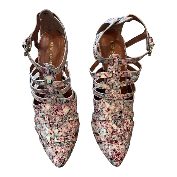 NWOT Rebecca Minkoff caged patent leather heel - Picture 5 of 6